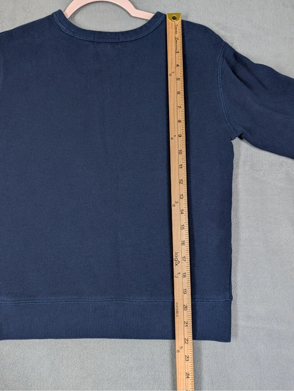 Polo Ralph Lauren Girls M 10 12 Navy Polo Bear Sled Winter Graphic Sweatshirt